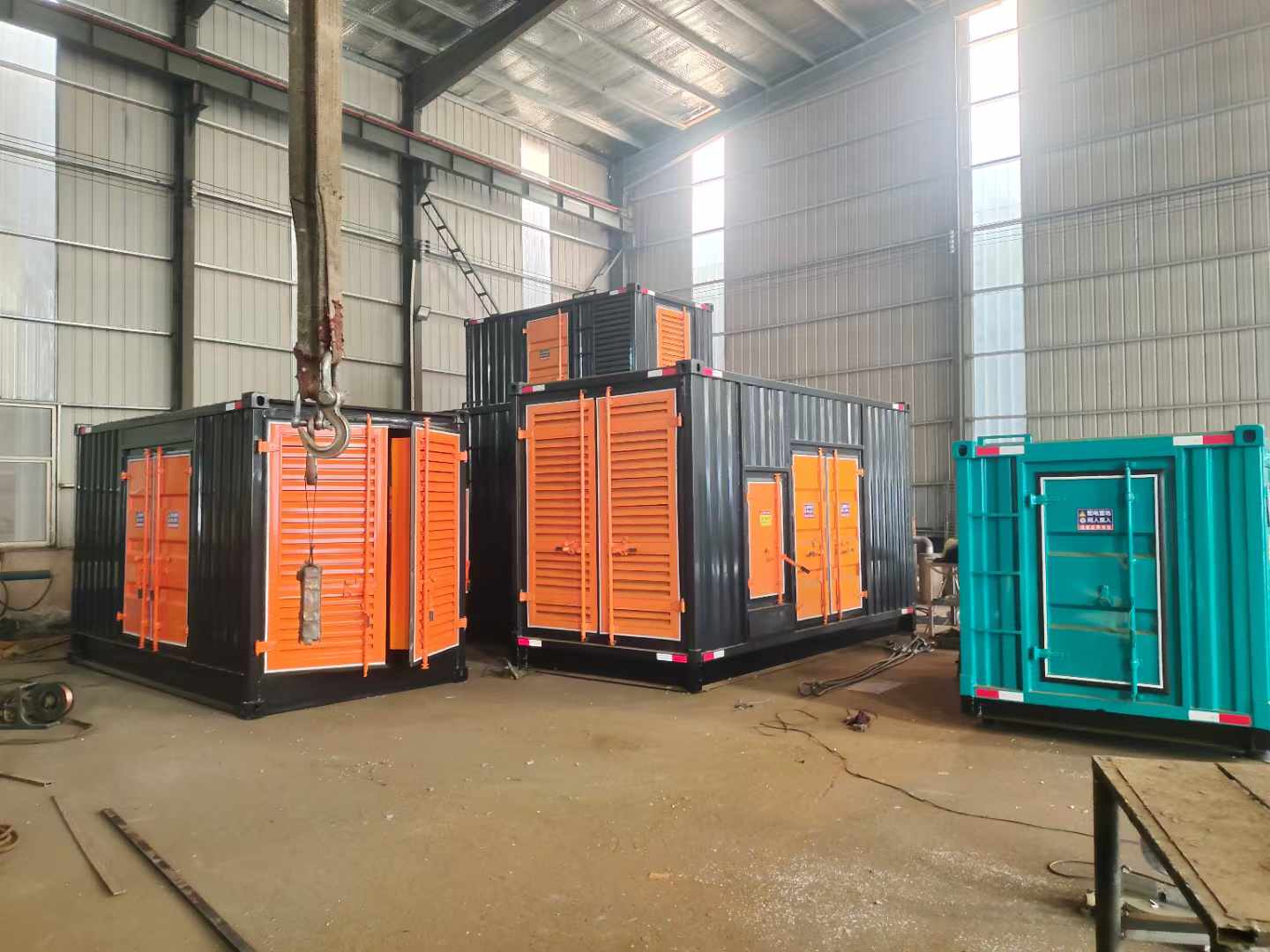 宁安500kw柴油发电机组可以带动多少功率设备？
